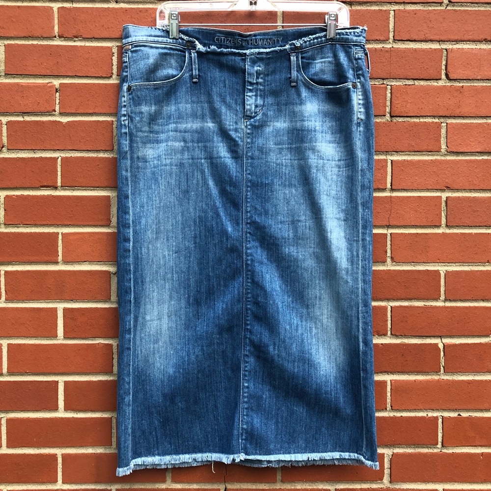 Citizens of Humanity Women's Denim Skirt Size 31